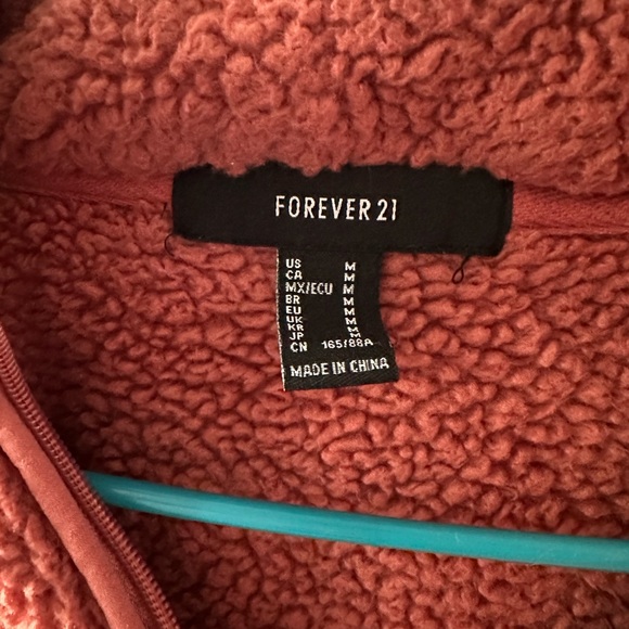 Forever 21 sherpa jacket - Picture 3 of 4